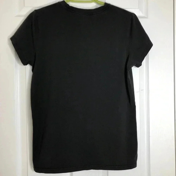 Joe Fresh Black Flower  T-Shirt Size Extra Large - Picture 11 of 15